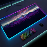 Rutschfeste RGB-Gaming-Mausmatte