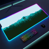 Rutschfeste RGB-Gaming-Mausmatte