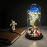 LED Rosendekoration