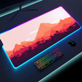 Rutschfeste RGB-Gaming-Mausmatte