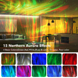 Aurora-Galaxie-Projektor mit Bluetooth
