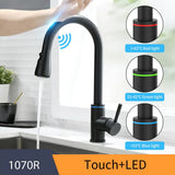 Küchenarmaturen mit Smart-Touch-Funktion