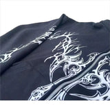 Gothic-Kleidungstrend Reißverschluss-Hoodies