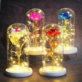 LED Rosendekoration