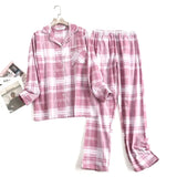 Damen Schlafanzug-Sets aus Baumwollflanell