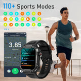 Outdoor Militär Smartwatch Herren