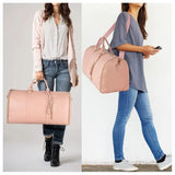 Travelista PU Duffle: Faltbare Reisetasche
