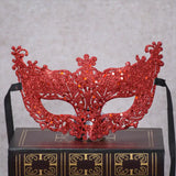 Abschlussball Make-up Kostüm Spitzenmaske