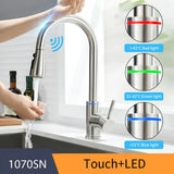 Küchenarmaturen mit Smart-Touch-Funktion