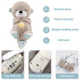 Breathing Otter Plush Toy