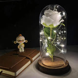 LED Rosendekoration