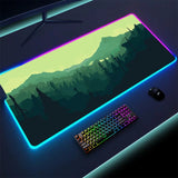 Rutschfeste RGB-Gaming-Mausmatte