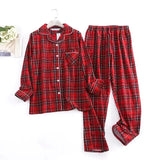 Damen Schlafanzug-Sets aus Baumwollflanell