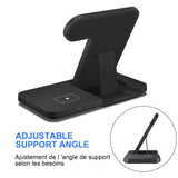 3-in-1 kabellose Schnelllade-Dockingstation