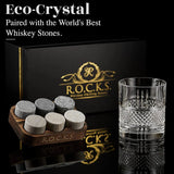 Das Kenner-Set – Whisky-Steine & Reserve Whisky Kristallglas