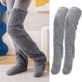 Winter Schenkelhohe Socken