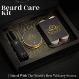 The Gentleman's Essentials - Whiskey-Steine & Pflege-Geschenkset