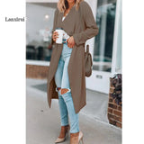 Damen Windbreaker Trenchcoat