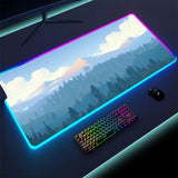 Rutschfeste RGB-Gaming-Mausmatte