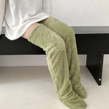 Winter Schenkelhohe Socken