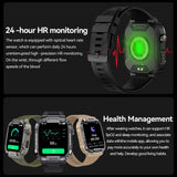 Outdoor Militär Smartwatch Herren