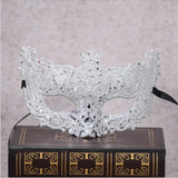Abschlussball Make-up Kostüm Spitzenmaske