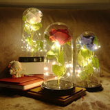 LED Rosendekoration